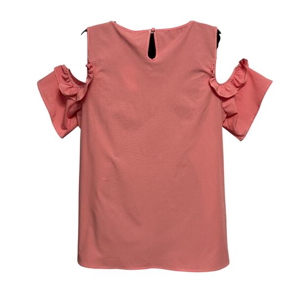 Disney Princess Cold Shoulder Blouse Embroidered Princess Symbols Size 2X NWT - Picture 6 of 9